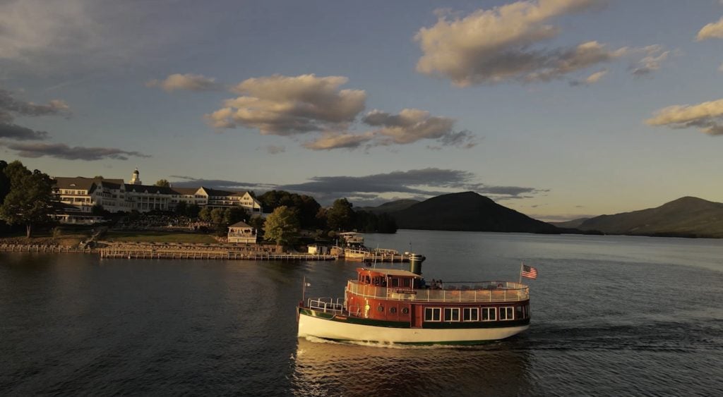 The Sagamore's Morgan Boat Outings that happen 3x/day in Summer)