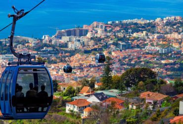 Traditional cable car above Madeira, Portugal (Photo: Shutterstock)