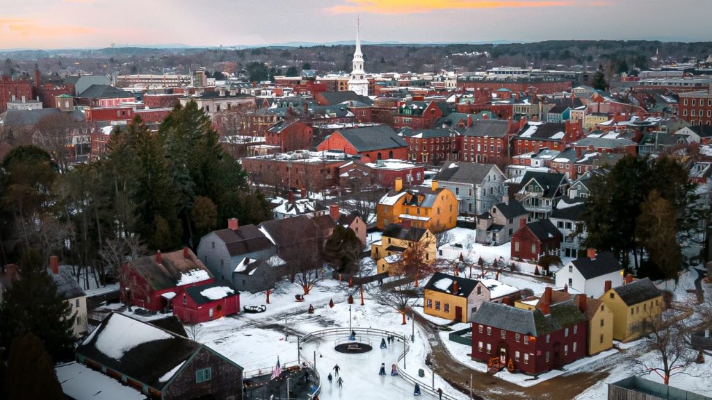 Natal di Portsmouth, New Hampshire (Foto: Will Zimmermann)