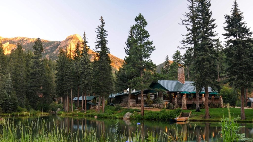 Main Lodge at The Ranch at Emerald Valley (Photo: Broadmoor Resort)