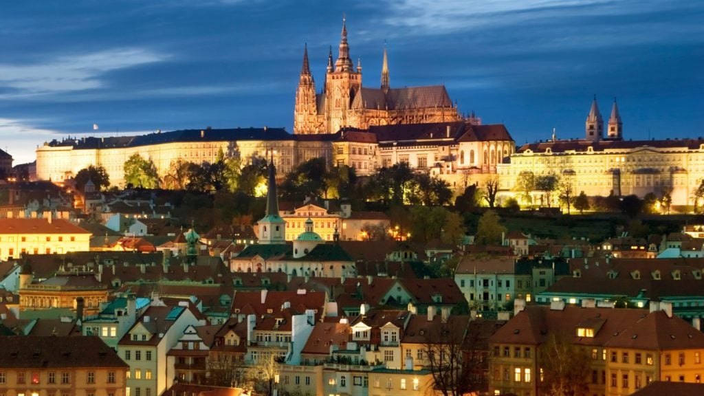 Prague Castle in the early evening (Photo: Envato)