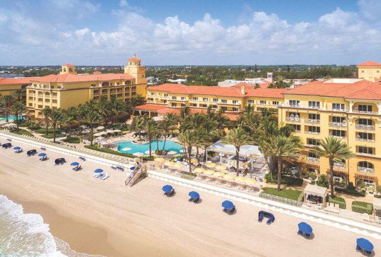 Aerial view of Eau Palm Resort in Palm Beach, Florida (Photo: Eau Palm Resort)