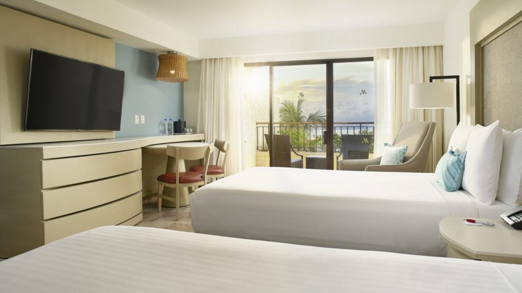 oceanview room at Marriott Puerto Vallarta Resort & Spa