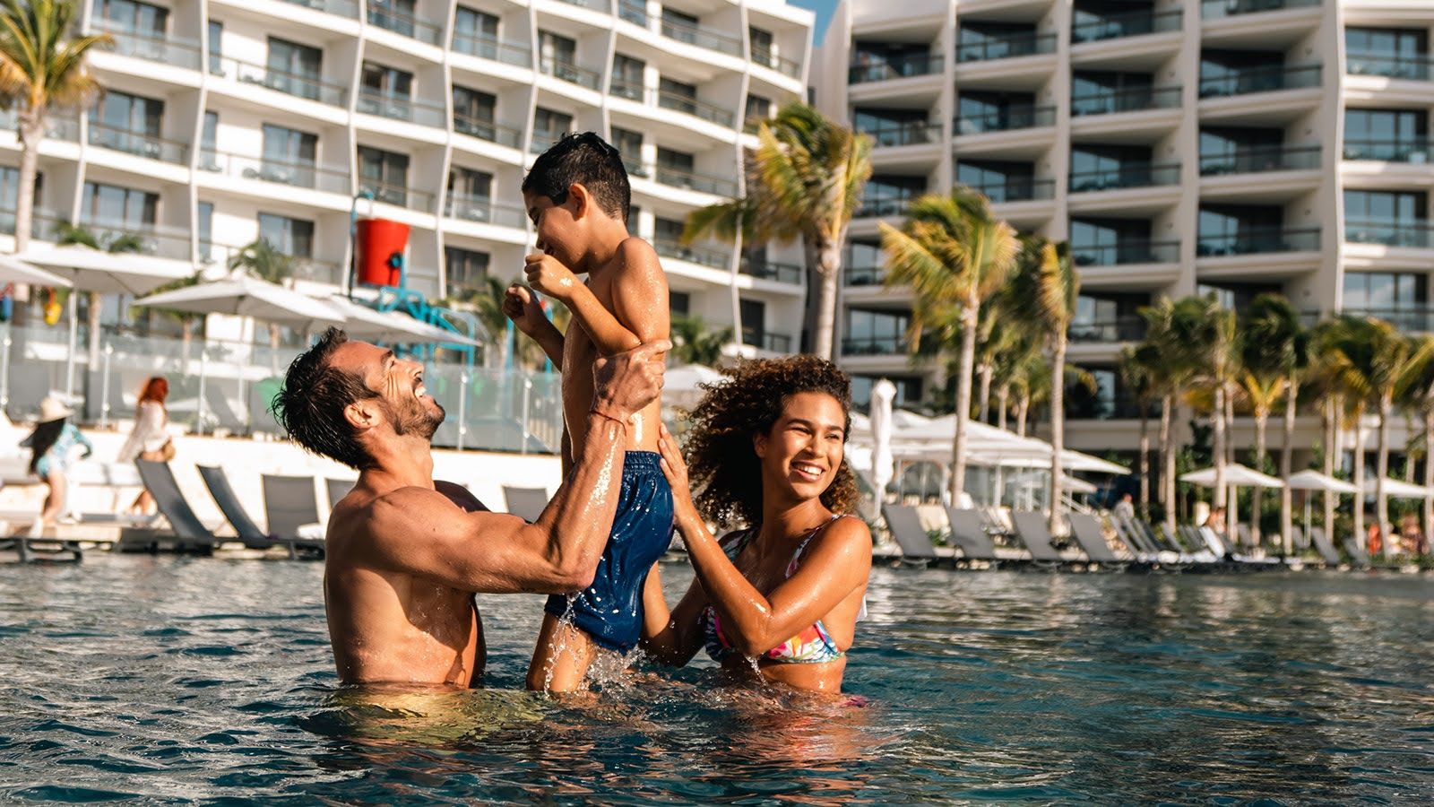 Pool time at Hilton Cancun All Inclusive (Photo: Hilton)