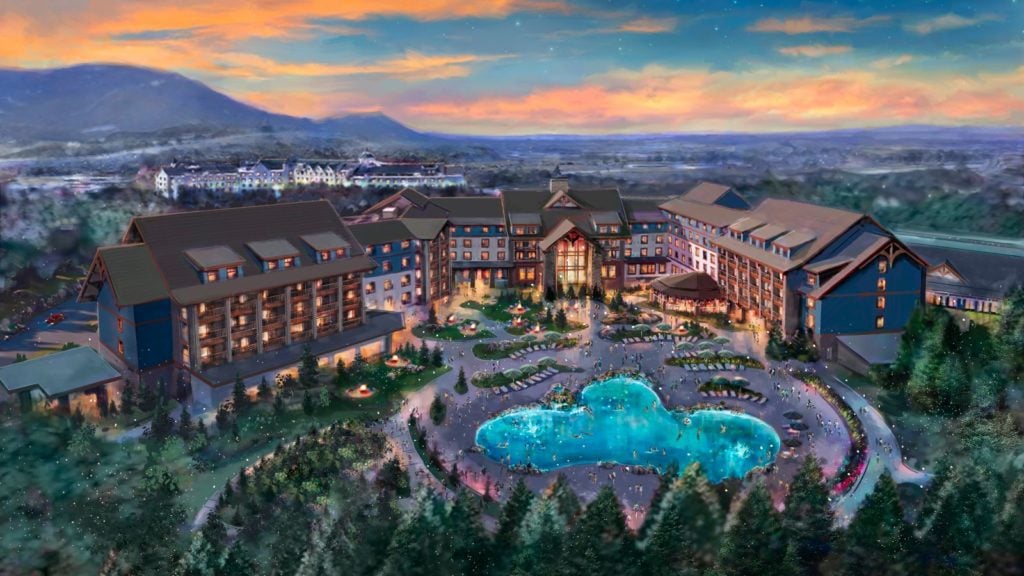 Artist's rendering of Dollywood's HeartSong Lodge and Resort (Photo: Dollywood)