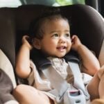 Cute baby in a car seat (Photo: Shutterstock)