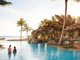 Enjoy sweeping ocean views at Ka Maka Grotto, a family pool at Aulani, A Disney Resort and Spa (Photo: Disney)