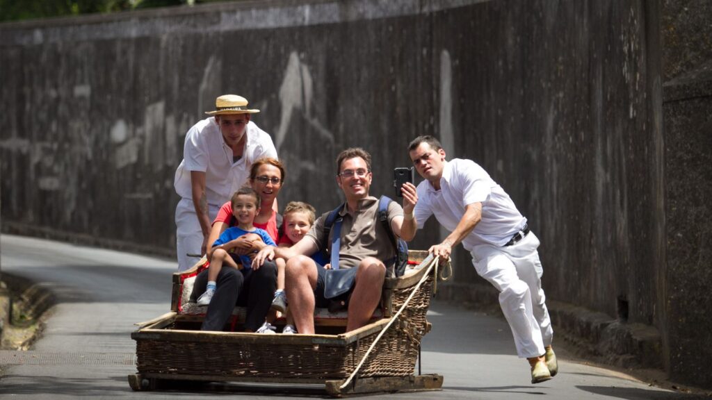 Experience a unique wicker basket toboggan ride with Globus (Photo: Miguel Moniz)