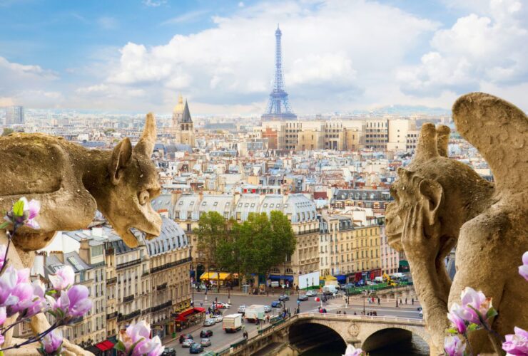 Gargoyles on Notre Dame Cathedral in Paris (Photo: Shutterstock)