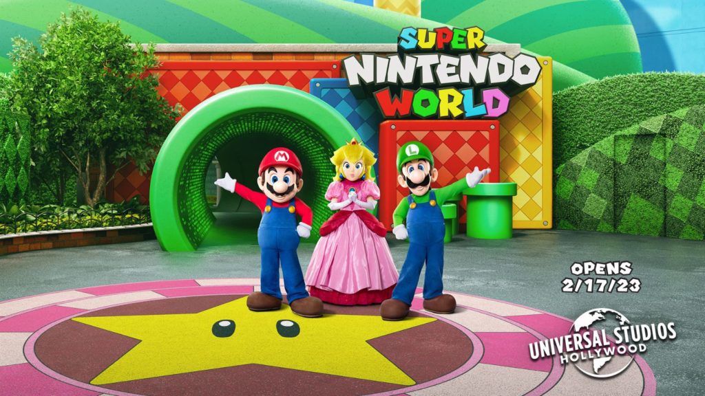 Super Mario World opens at Universal Studios Hollywood in Feburary 2023 (Image: Universal)