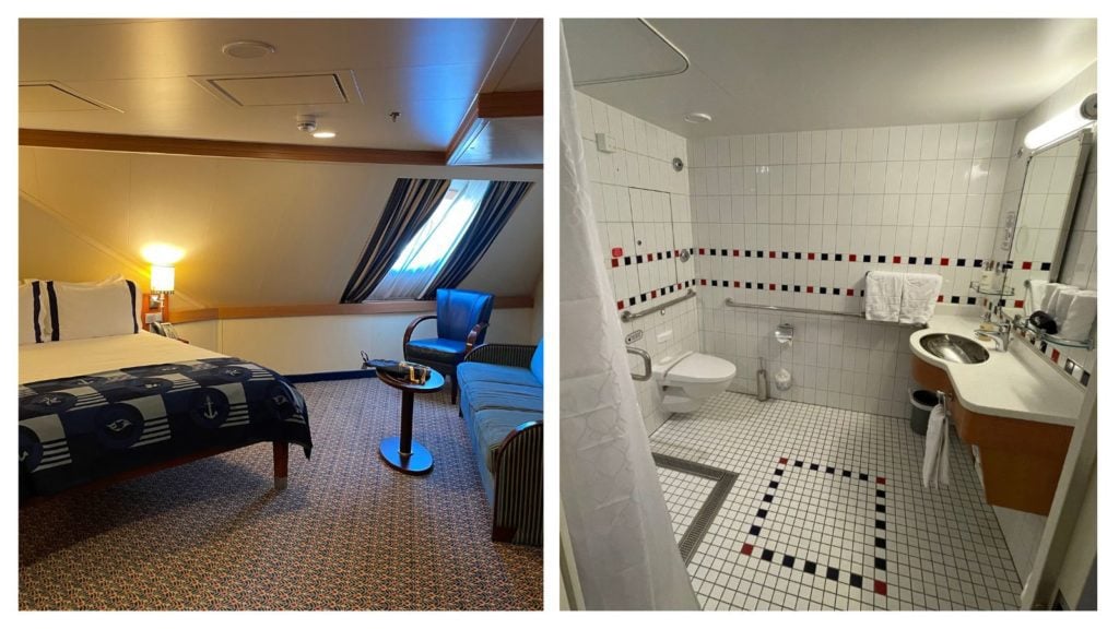 Accessible staterooms on the Disney Fantasy (Photo: Dave Parfitt)