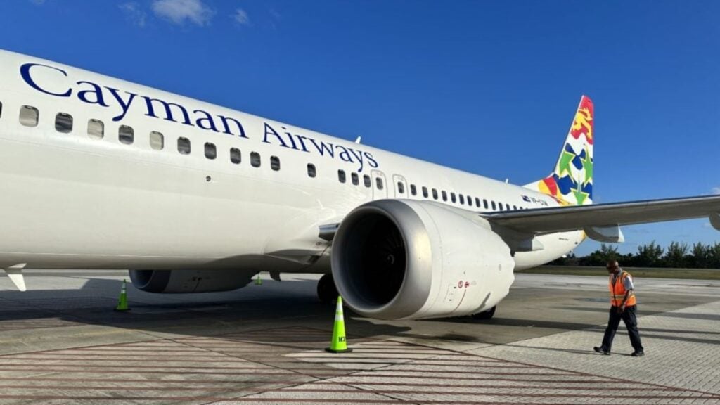 Cayman Airways flies an international fleet of four new 737-8s (Photo: Christine Sarkis)