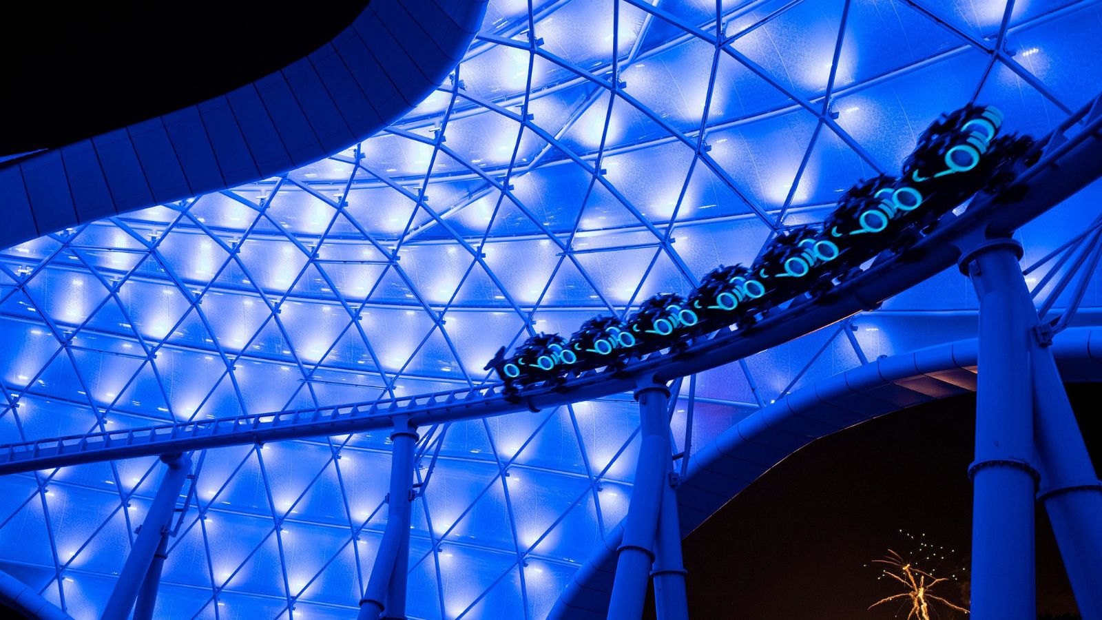 TRON Lightcycle / Run is one of the fastest coasters in any Disney park (Photo: Disney)