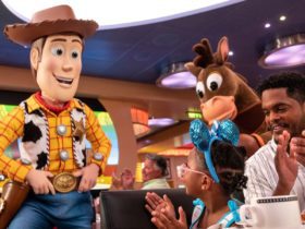 The Hey Howdy Breakfast with Woody and Friends is an interactive breakfast experience inspired by Woody’s Roundup in Toy Story 2 (Photo: Kent Phillips)