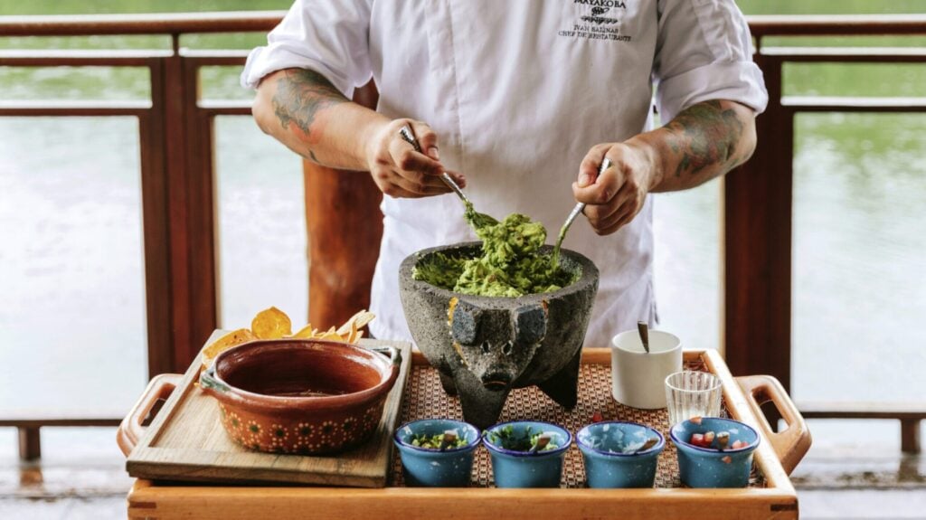 Cooking class at the all-inclusive resort Fairmont Mayakoba 