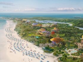 Concept art of Lighthouse Point from above (Credit: Disney Cruise Line)