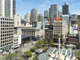 San Francisco's Union Square and Westin St. Francis hotel