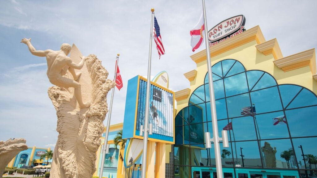Cocoa Beach's Ron Jon Surf Shop is the largest in the world (Photo: Florida's Space Coast Office of Tourism)
