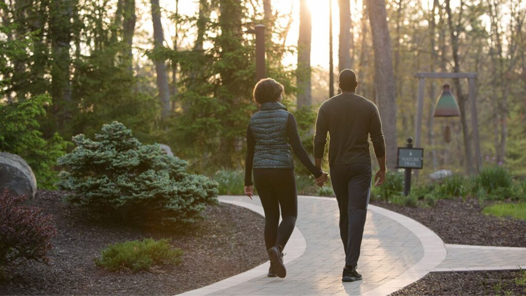 The Lodge at Woodloch is a romantic couples hideaway in the Poconos (Photo: Andrea Killam Photography)