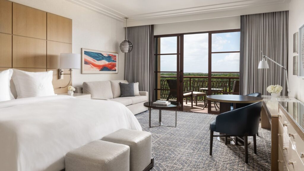 Spacious guest rooms at Four Seasons Resort Orlando (Photo: Four Seasons)