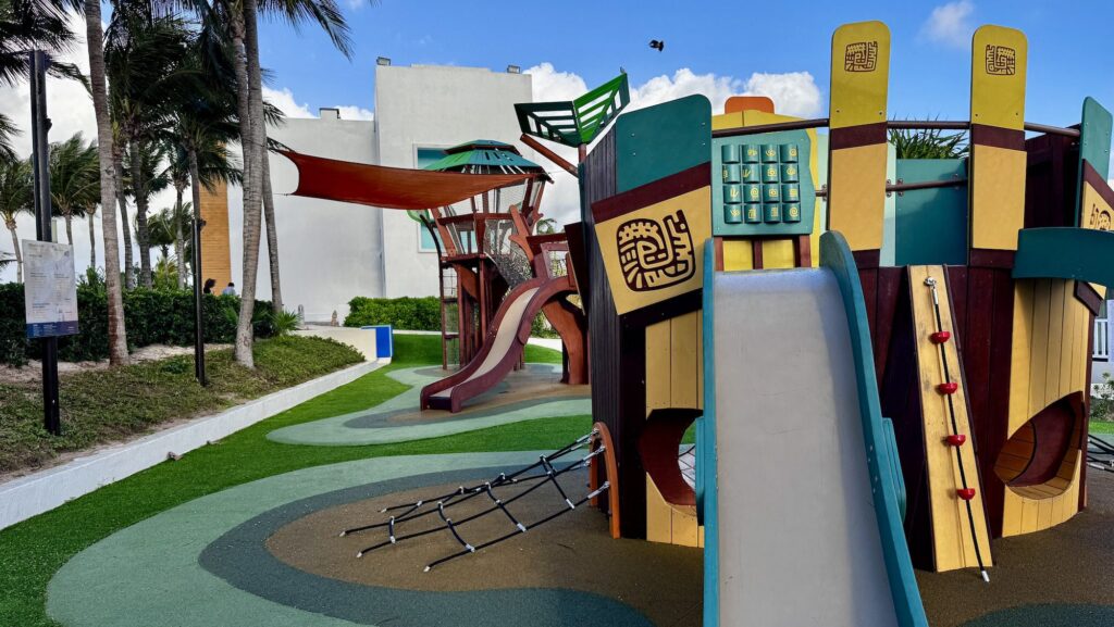Club Med Cancun playground