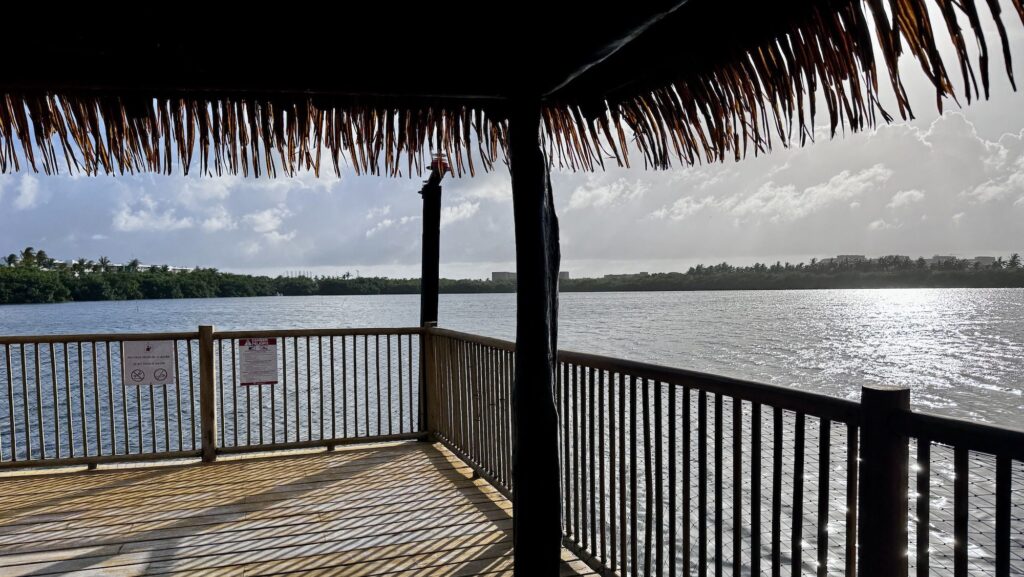 yoga palapa at Club Med Cancun