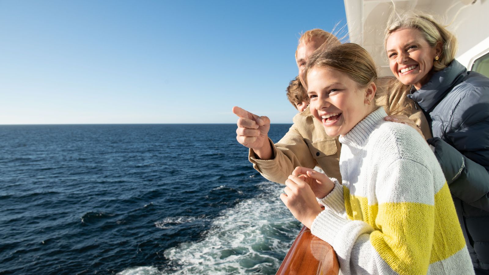 Family onboard a Holland America heritage cruise (Photo: HAL)