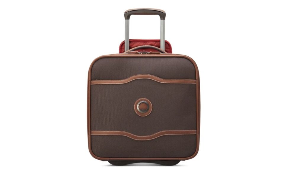 Delsey wheeled carry-on underseater
