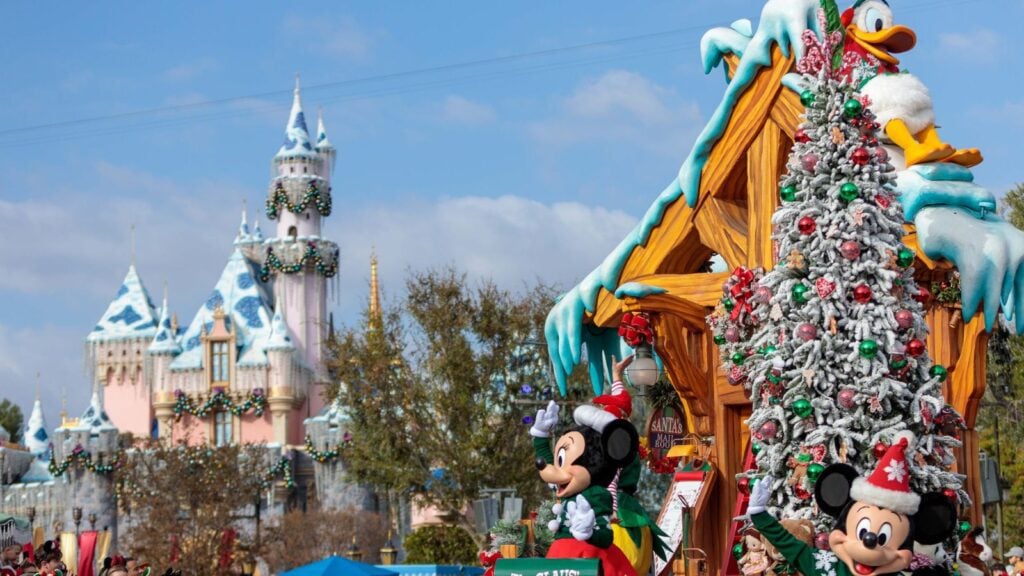 A Christmas Fantasy Parade at Disneyland Park (Photo: Sean Teegarden)