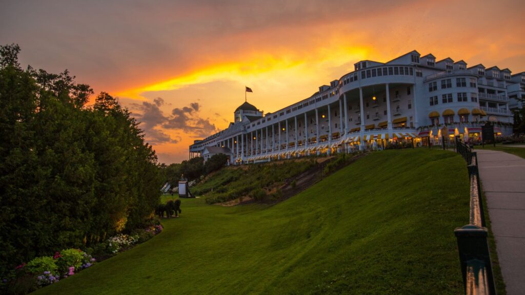 Grand Hotel on Mackinac Island (Photo: Mackinac Island Tourism)