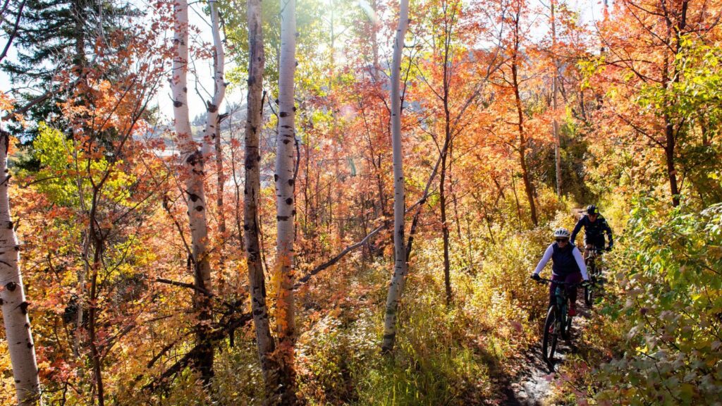 Park City mountain biking in fall (Photo: Visit Park City)