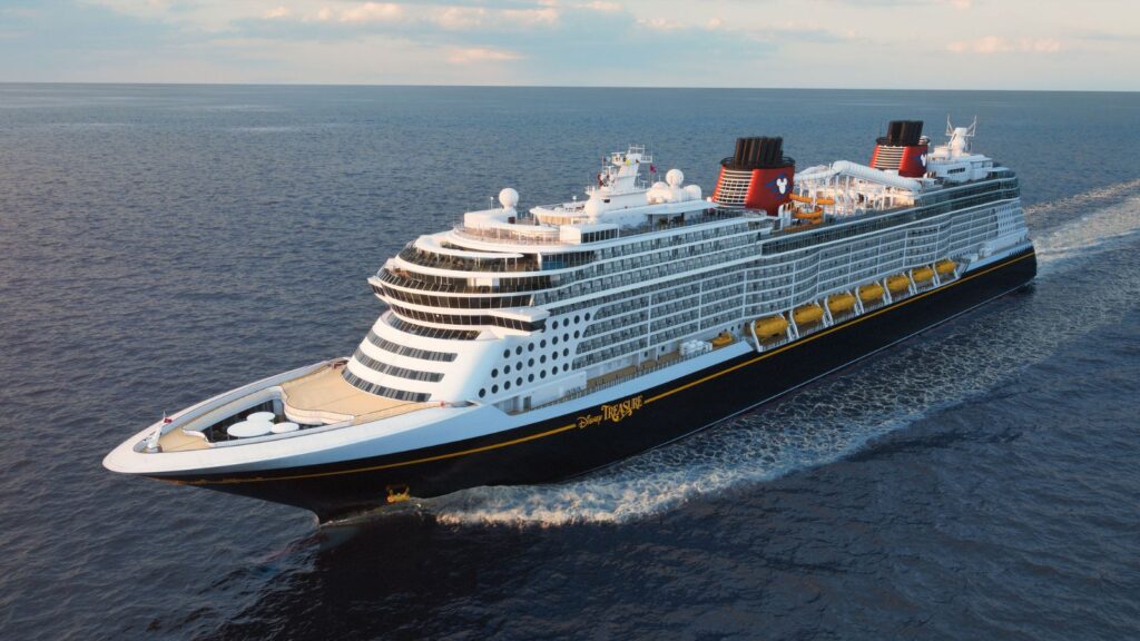 Representasi artistik harta karun Disney di laut (Foto: Disney Cruise Line)