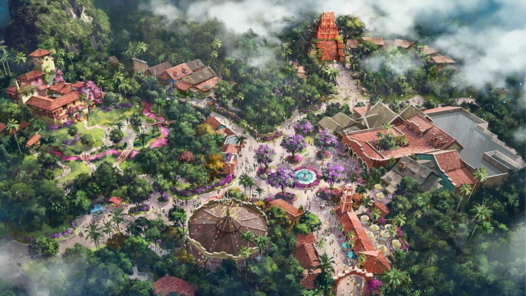 Dinoland at Disney’s Animal Kingdom will be reimagined as 'tropical Americas' (Disney Concept Art)