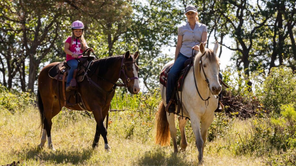 Horseback riding at Running Y Resort (Photo: @runningyresort via Instagram)