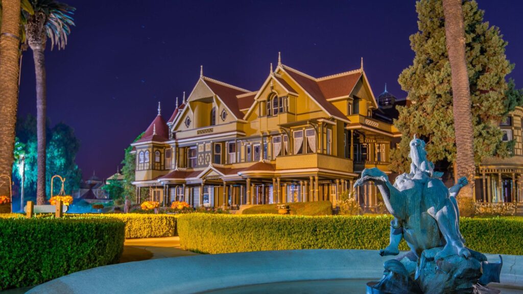 Winchester Mystery House at night (Photo: Winchester Mystery House)