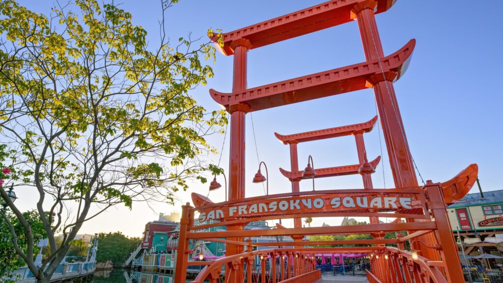 San Fransokyo Square is full of secrets at Disneyland