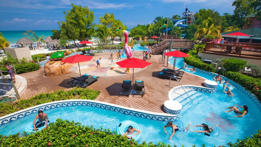Lazy river at Beaches Negril (Photo: Beaches Resorts)
