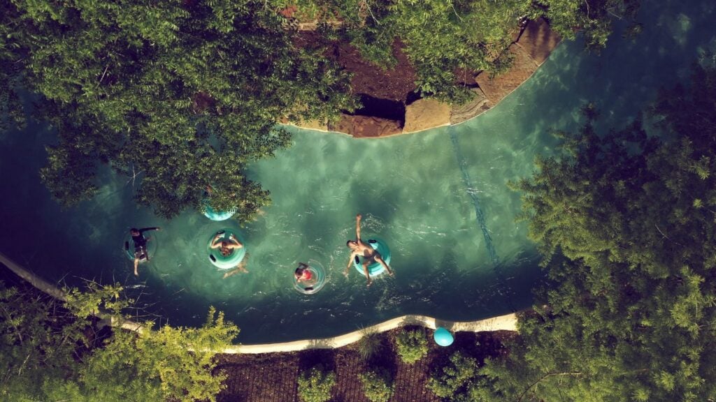 Lost Pines lazy river in Bastrup, Texas (Photo: Lost Pines)