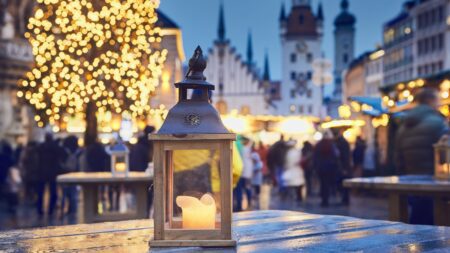 Traditional Christmas market in Germany (Photo: Envato)