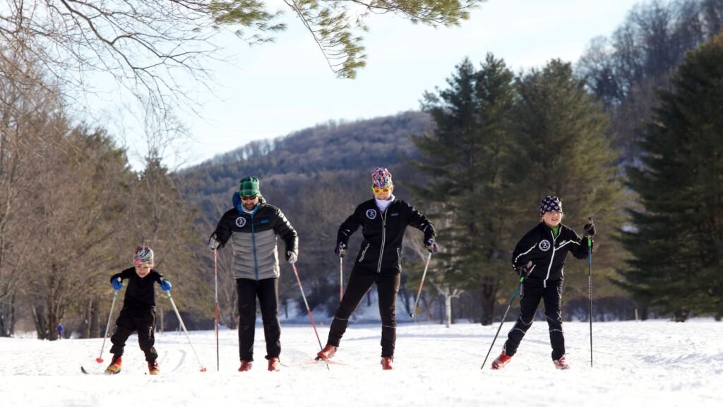 Family-friendly trails abound at the Woodstock Nordic Center (Photo: The Woodstock Inn)