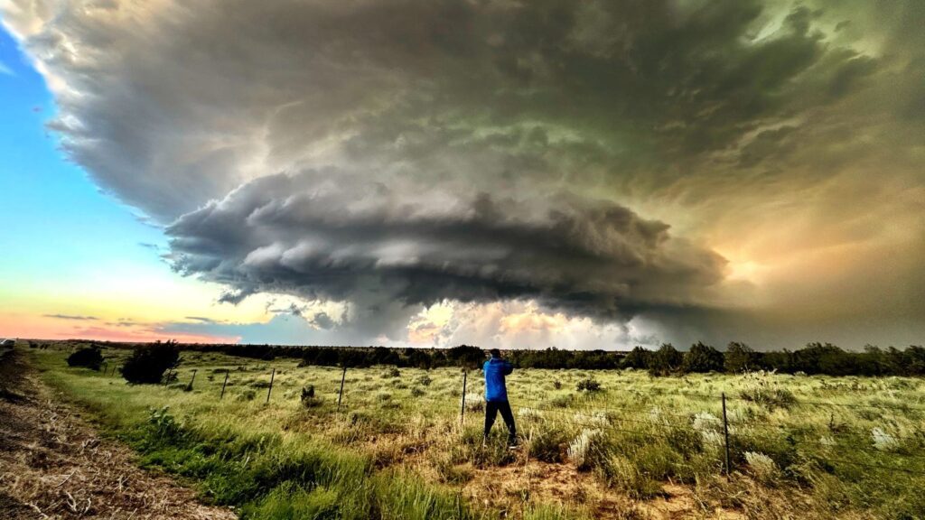 Joining a storm chasing tour with my teenage son was a family vacation we'll never forget (Photo: Josh Roberts)