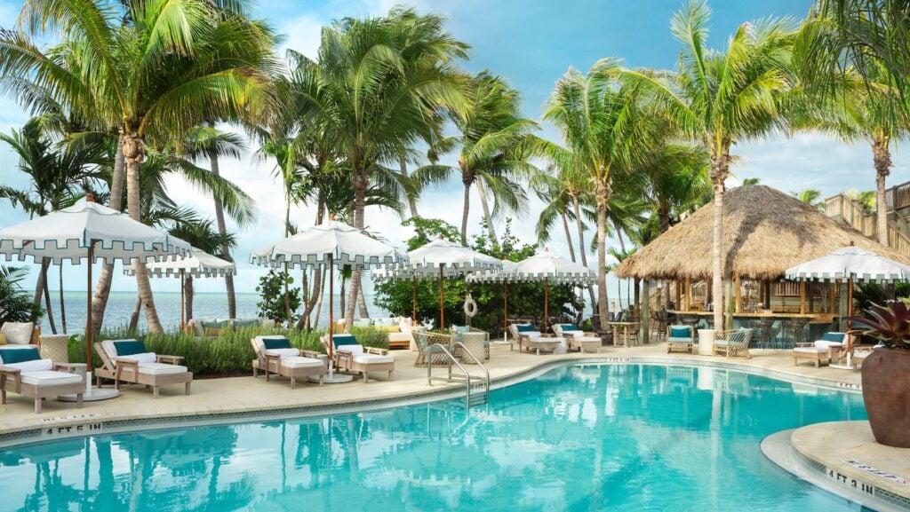 The Pool at Little Palm Island Resort and Spa