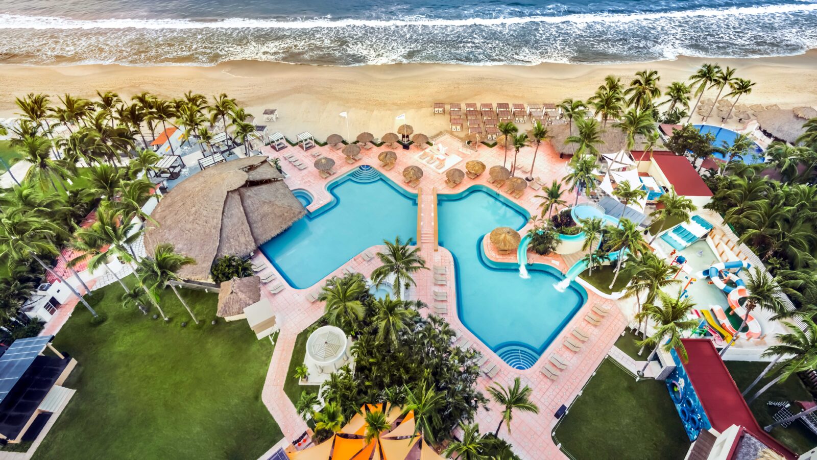 An aerial view of Sunscape Dorado Pacifico Ixtapa resort