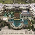 Marriott Cancun all-inclusive from above