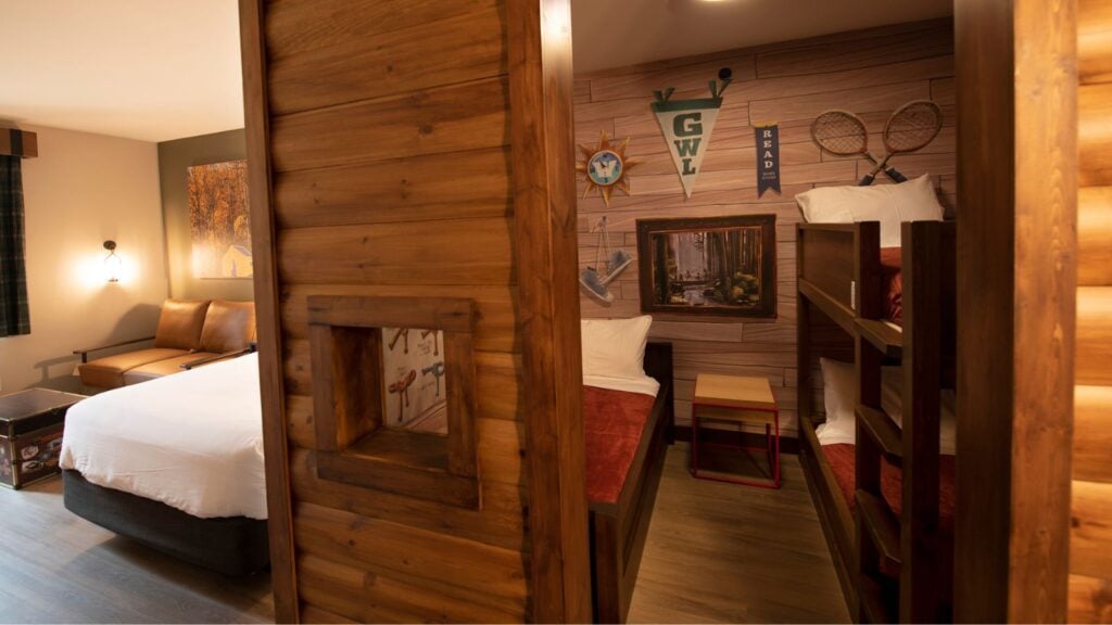 The Deluxe KidCabin Suite is available at select Great Wolf Lodge locations (Photo: Great Wolf Lodge)