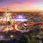 Artist rendering of Celestial Park at Universal Epic Universe