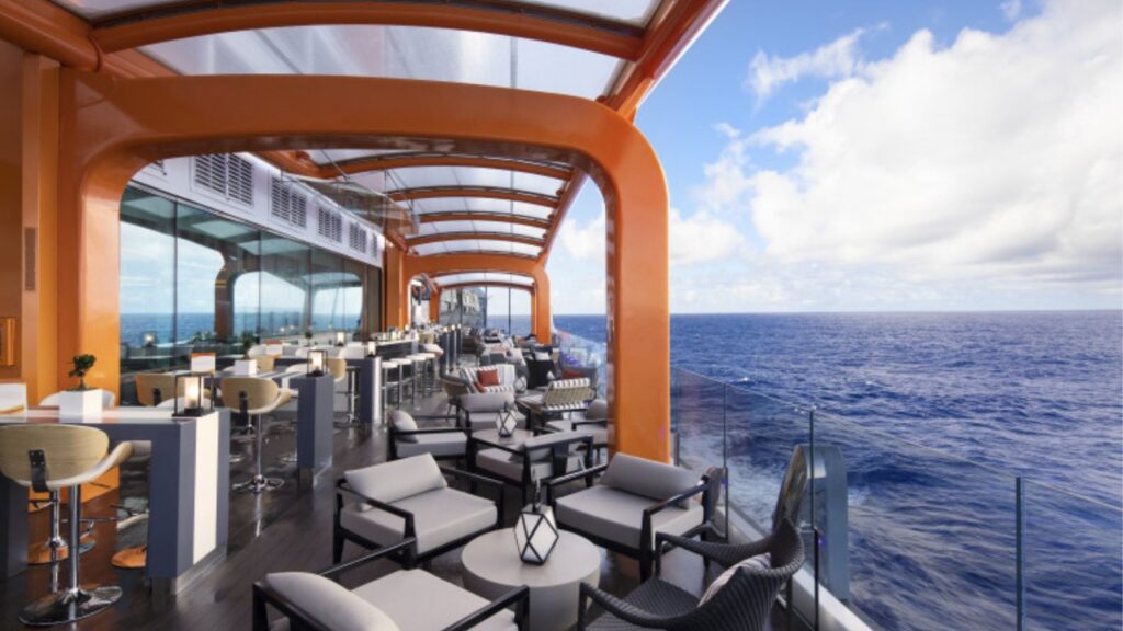 Celebrity Cruises magic carpet interior