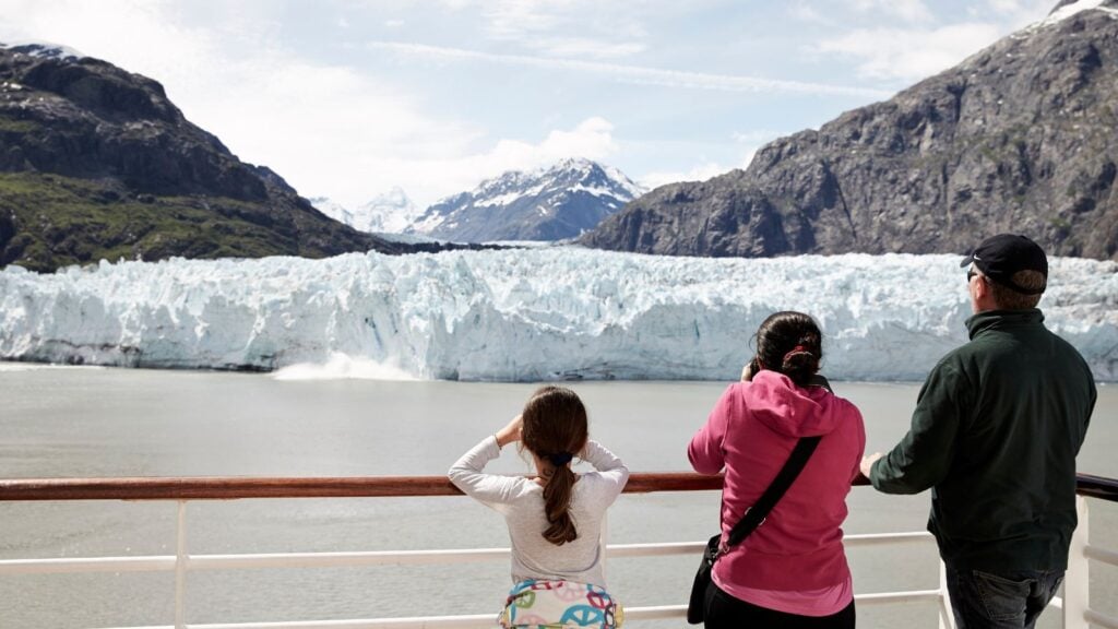 Glacier viewing on a Princess cruise in Alaska (Photo: Princess Cruises)