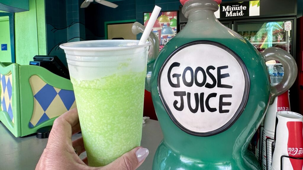 Goose Juice at Seuss landing at Universal Orlando in Florida
