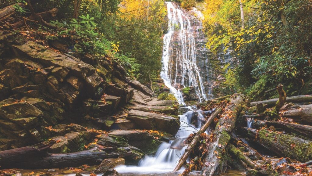 Cherokee, North Carolina's Mingo Falls